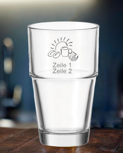 Latte Glas [SOLO] Kaffee 