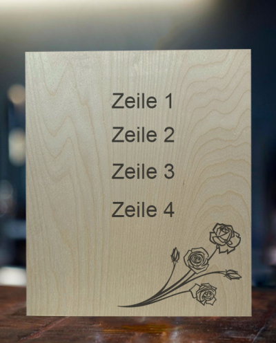  Holzkiste 3er Design 